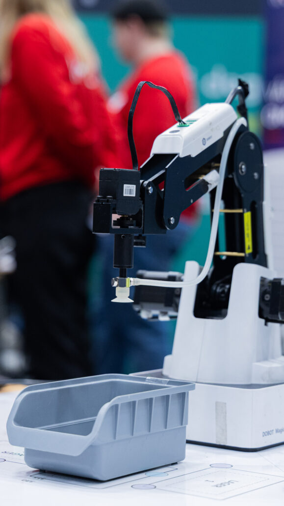 Teknologi fra K-tech på yrkesmessen 2025 i Kongsberg