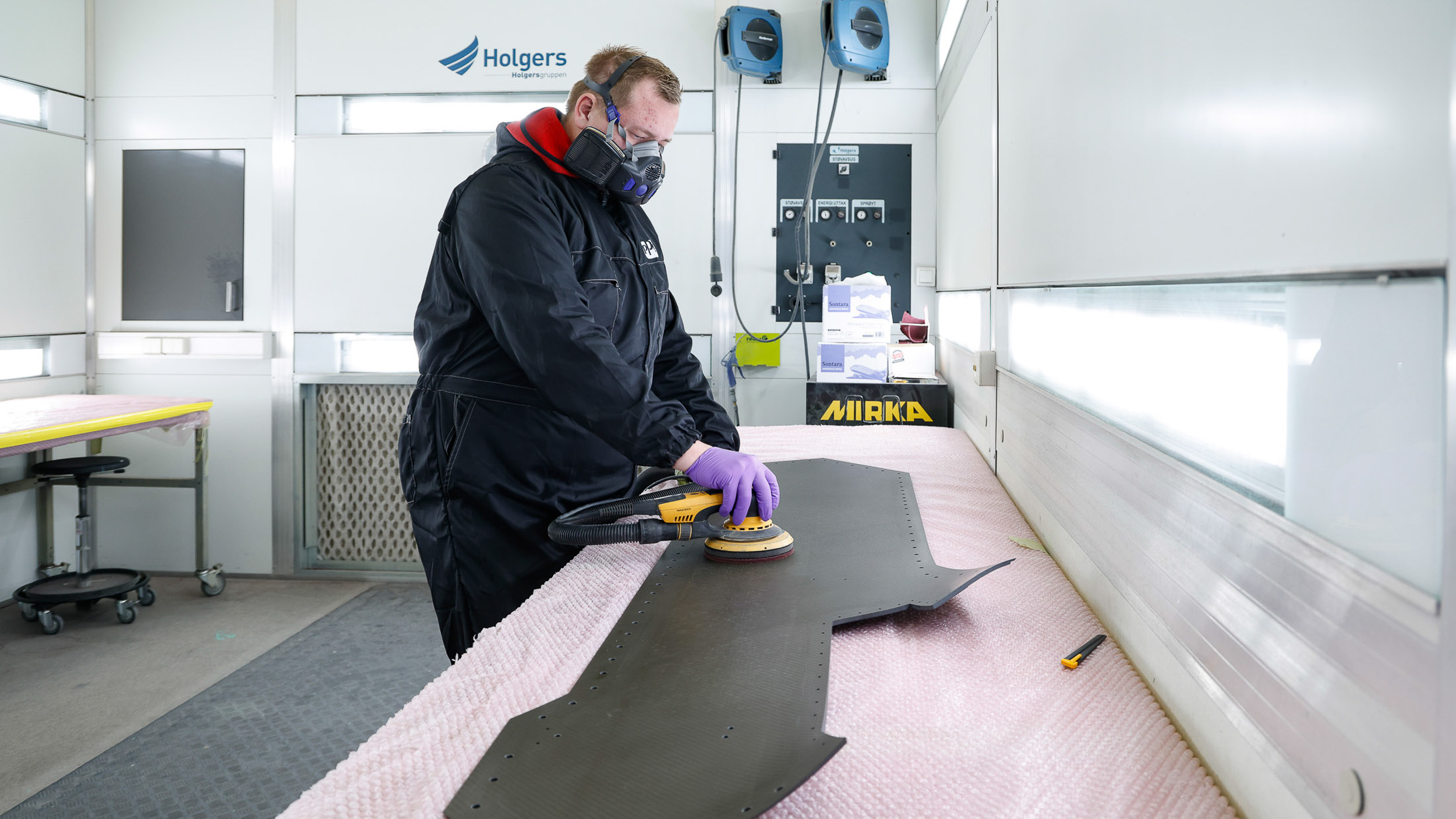 lærling i industriell overflatebehandlingsfaget hos k-tech 2025